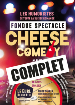 Cheese Comedy - Fondue Spectacle - 27.06.2025
