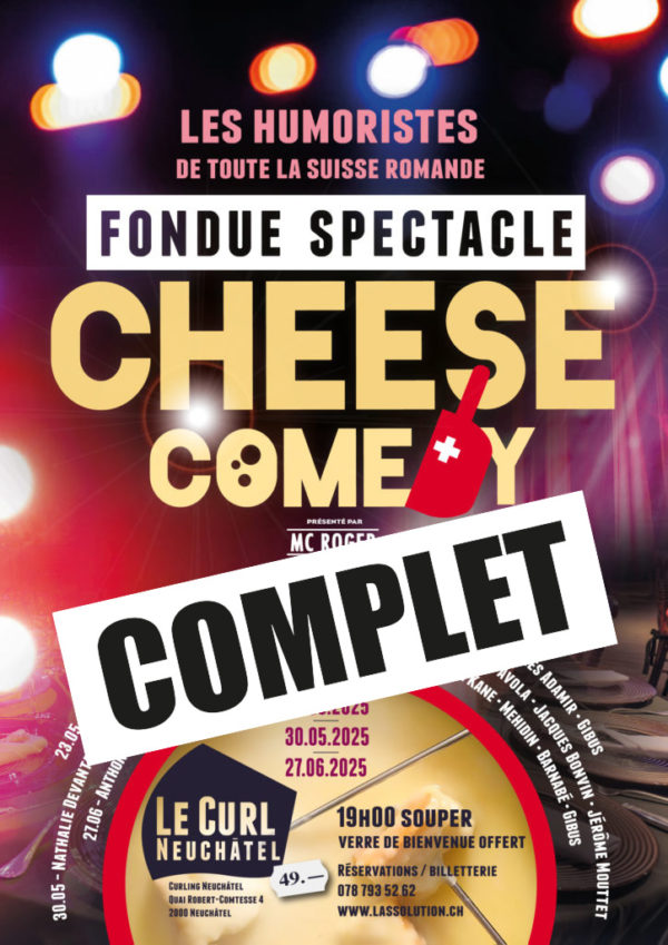 Cheese Comedy - Fondue Spectacle - 27.06.2025